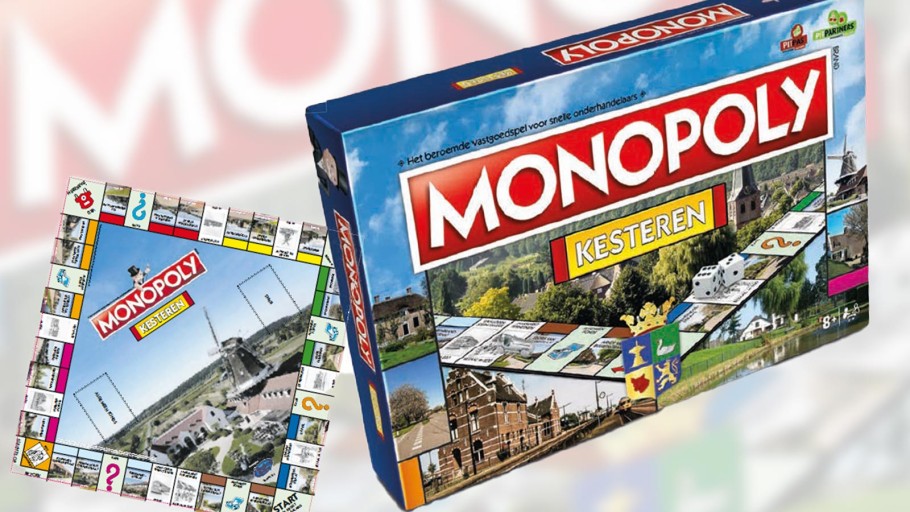 Samen sparen voor uniek Monopoly spel Kesteren
